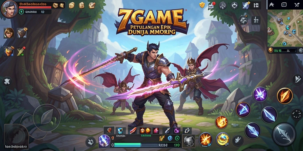 Gameplay seru dalam dunia fantasi 7GAME.