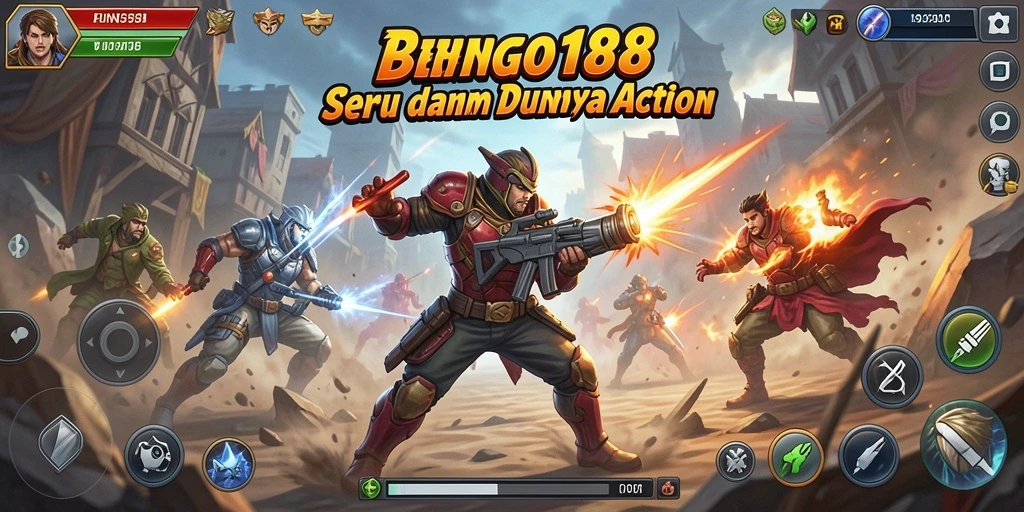 Tampilan gameplay mendebarkan BINGO188 penuh aksi dan tantangan.
