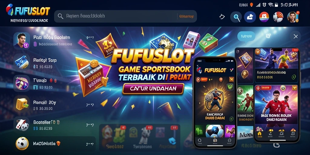 Tampilan gameplay FUFUSLOT dengan taruhan olahraga yang menarik.