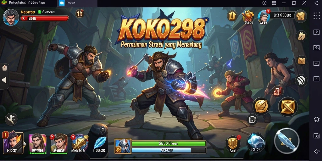 Gameplay mendebarkan dan strategi intens di KOKO288.