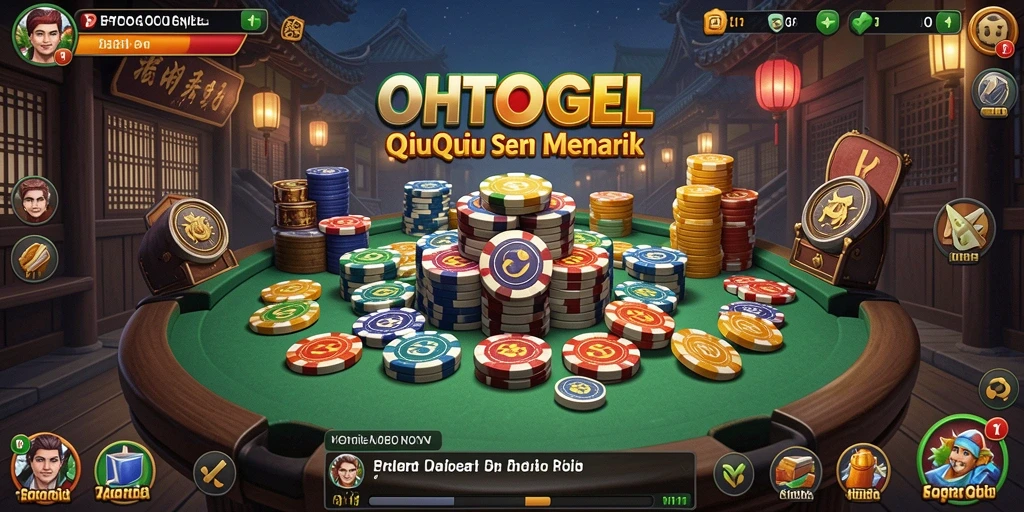 Screenshot gameplay QiuQiu OHTOGEL yang seru dan interaktif.