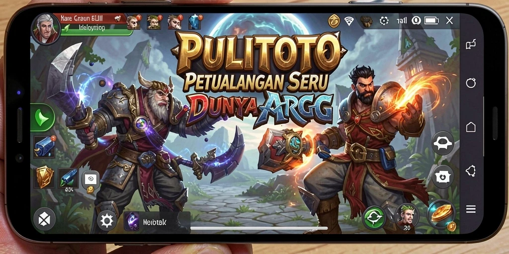 Gameplay ARPG PULITOTO yang menarik dan penuh aksi.