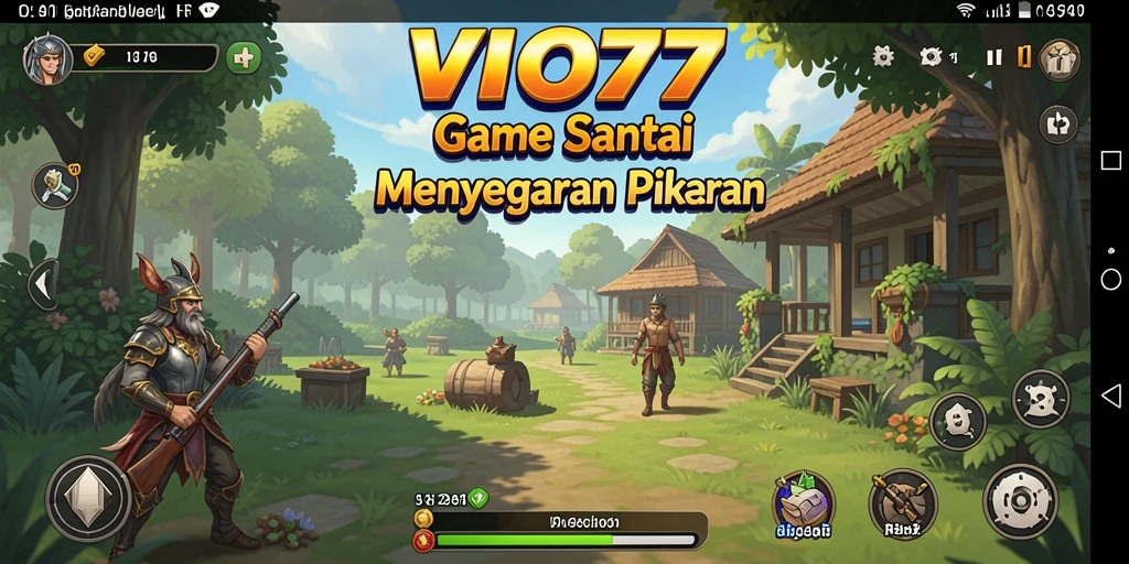 Screenshot VIO77 menampilkan gameplay yang mengasyikkan dan penuh warna.